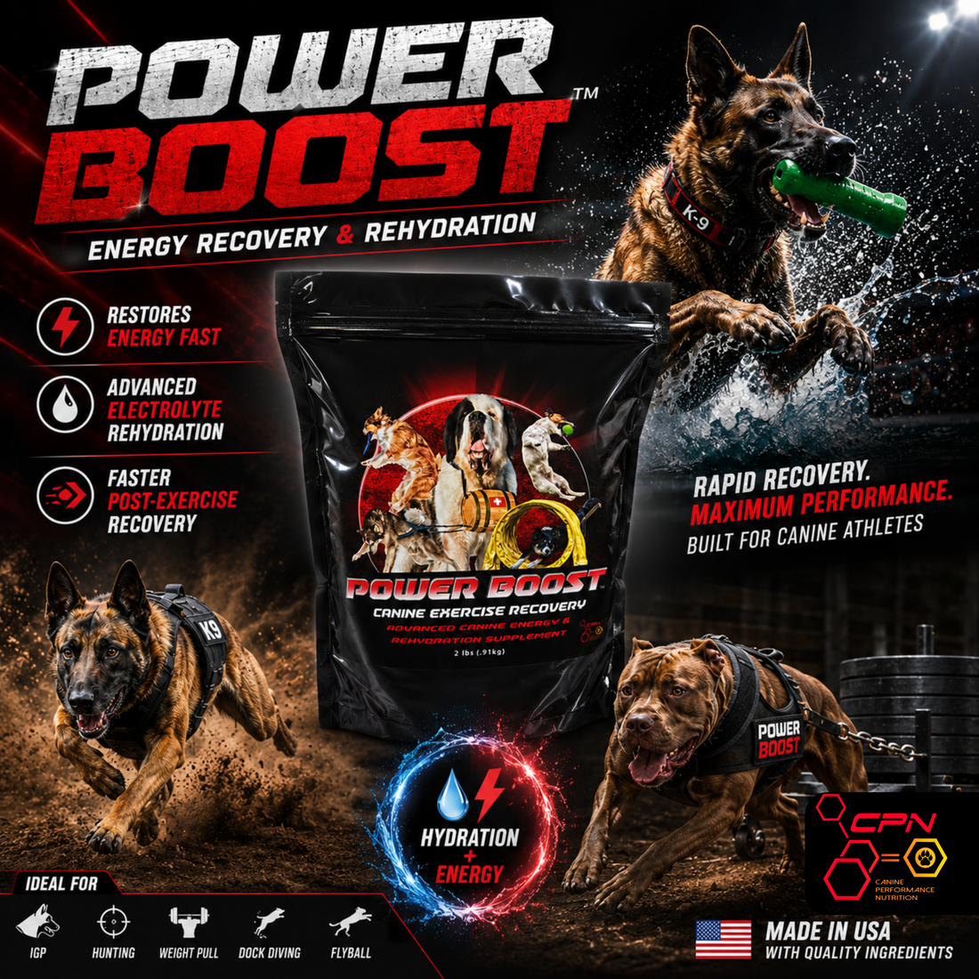 Travel & Performance: Supplements to Keep Working Dogs Fit on the Road
