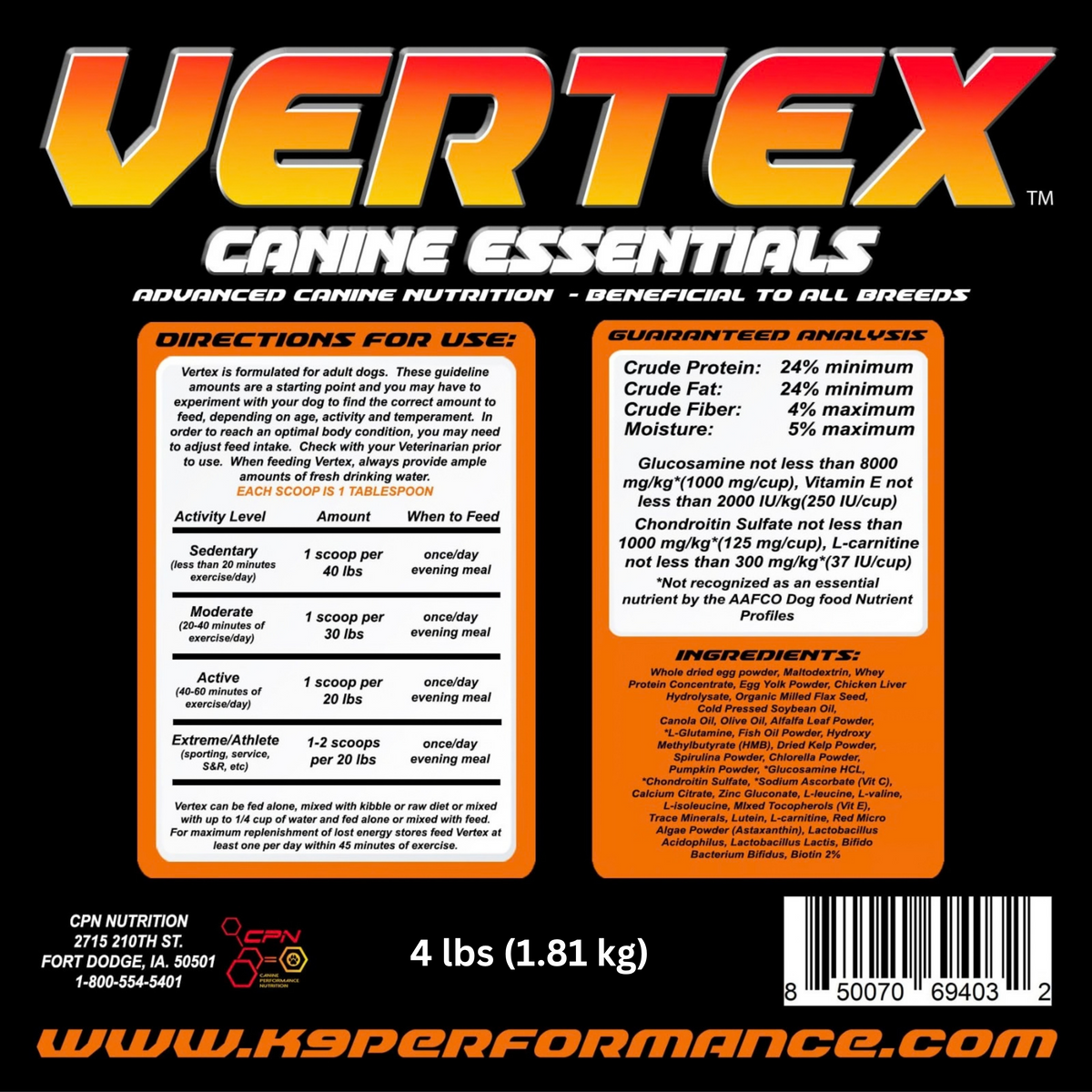 VERTEX - Joint Health Supplement
