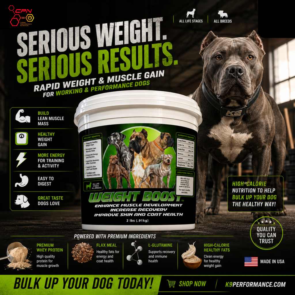 WEIGHT BOOST- Weight Gainer for Dogs
